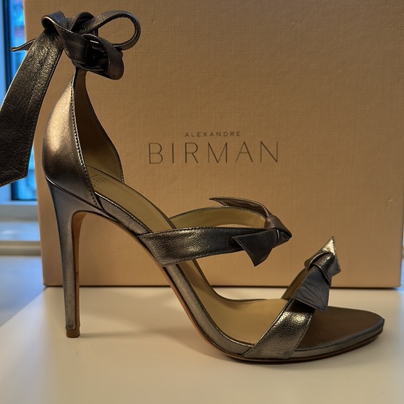 Metallic Alexandre Birman Heels - Picture 4 of 5
